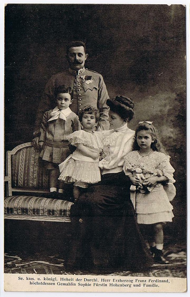 The Archduke, his wife, and their family.